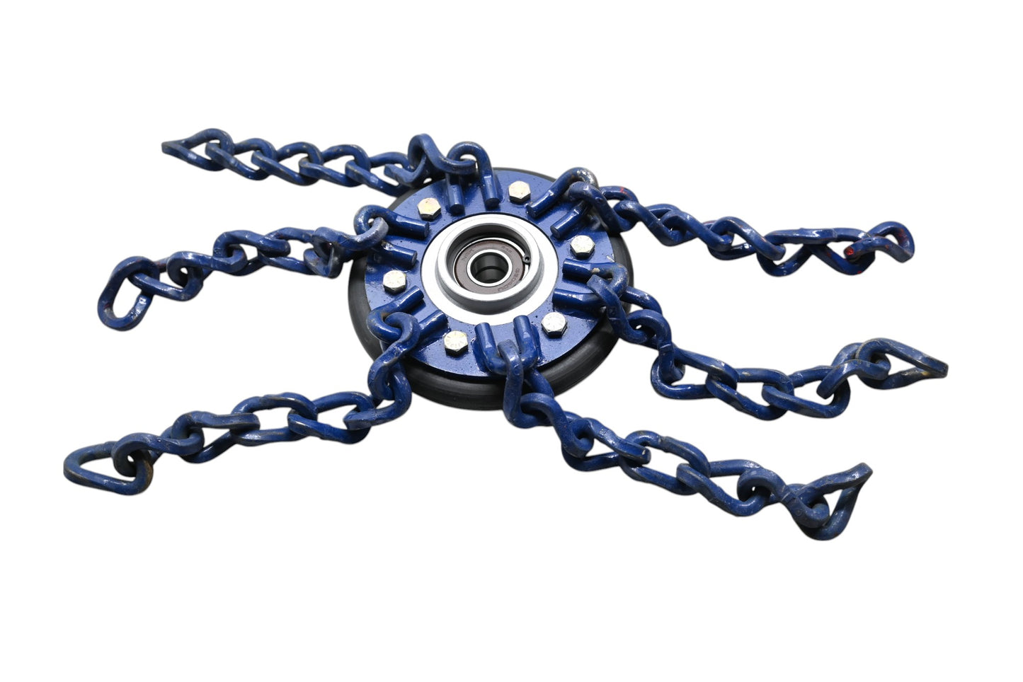 Onspot 1331-A, 1329-AR-9 Right Hand Wheel & Chain Assembly Blue 170mm NOS