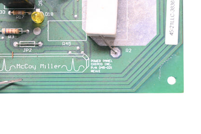 McCoy-Miller 045-021, 45-21LLC-3836 Ambulance Main Power Distribution Board