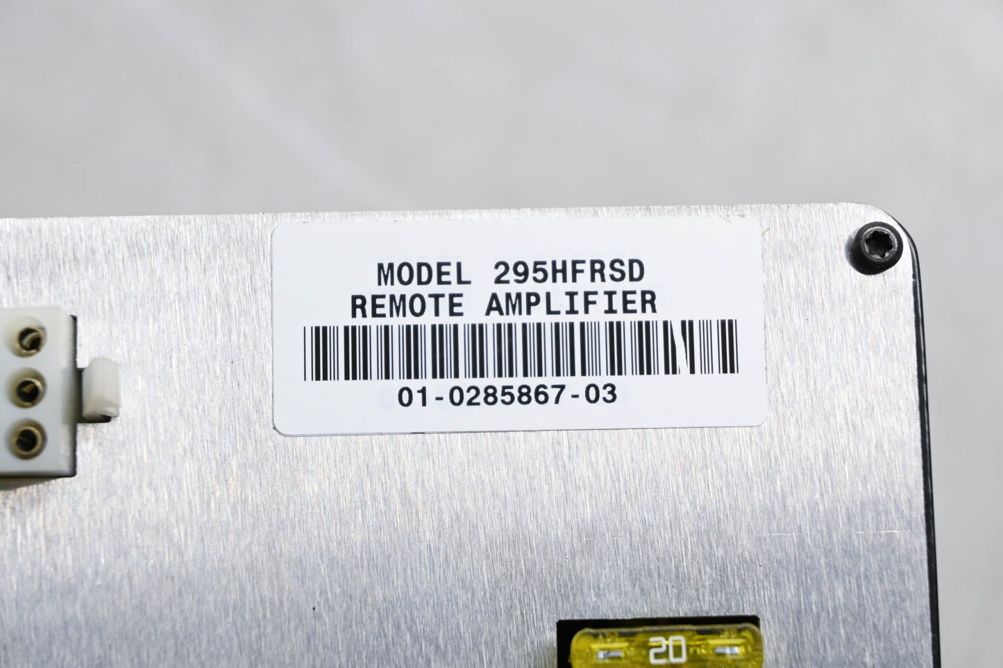 Whelen 01-0285867-03, 295HFRSD, 01-0482202-00D 12V Amplifier