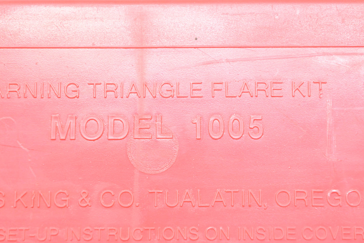 James King & Co. Model 1005 Warning Triangle Kit