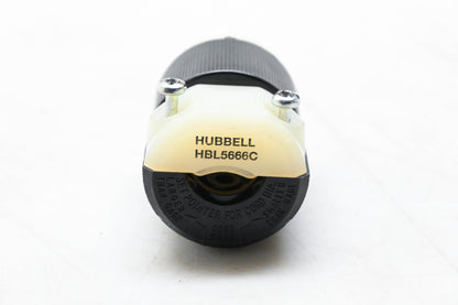 Hubbell HBL5666C Male Plug 2P 3W 15A 250V Nema 6-15P NOS