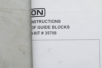 Ricon 35708 Inboard Rollstop Guide Blocks Kit NOS