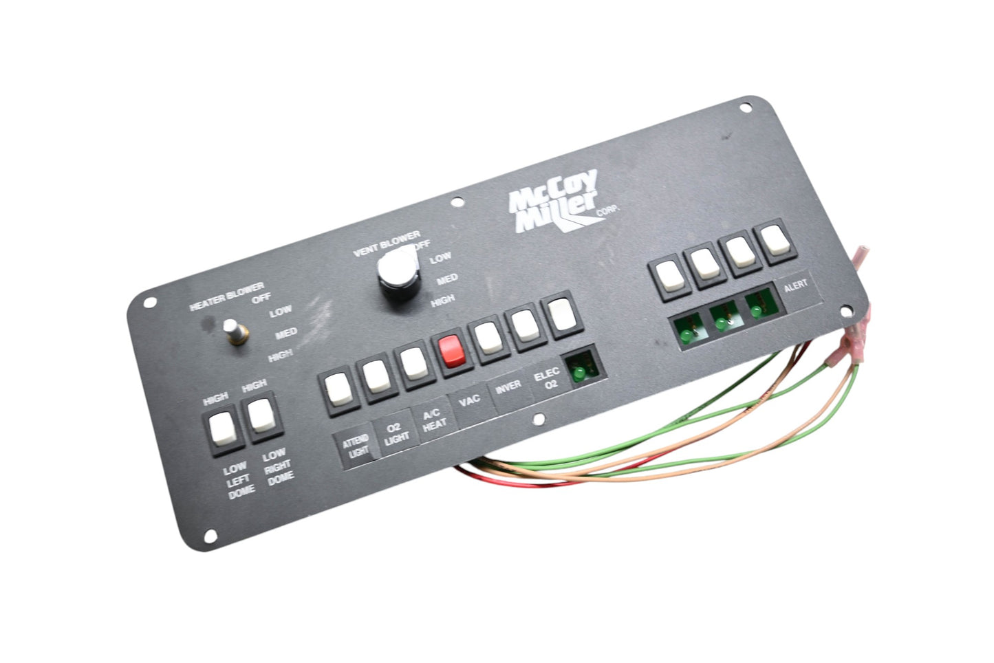 McCoy-Miller MMRLP, 15066 Rear Switch Panel & Circuit Board Rev G