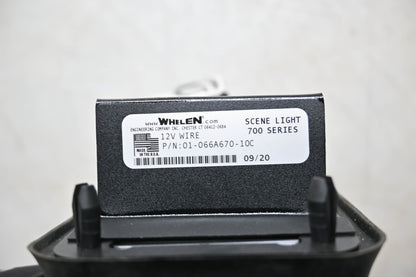 Whelen 01-066A670-10C 700 Series Scene Light 12V NOS