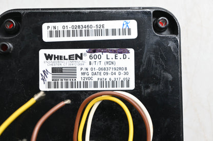 Whelen 01-06837192R0, 01-0283460-52E 600 Series Brake Tail Turn Signal LED With Gasket NOS
