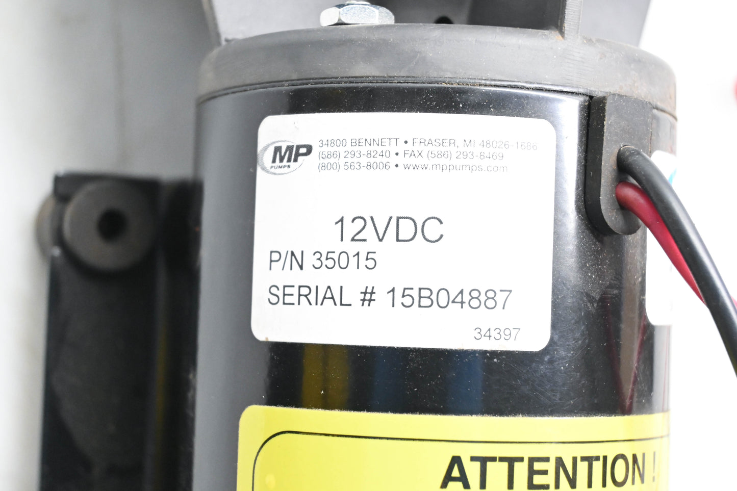 MP Pumps 35015 12VDC Pump