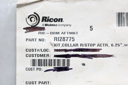 Ricon 28775 Reverse Stop Actuator Kit NOS