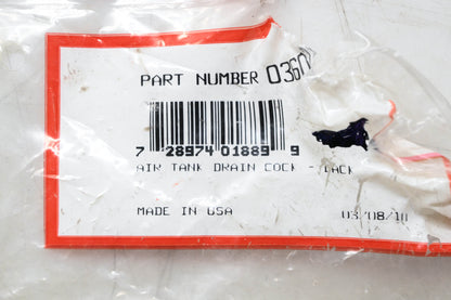 Velvac 036019, 728974018899 1/4" MPT Air Tank Drain Cock NOS