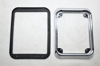 Whelen 01-0484086-S3, 90FLANGC 900 Series Chrome Flange & Gasket Kit NOS
