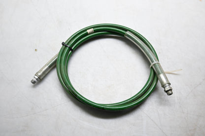 Parker 528N-4 10' Green Parflex 1/4" MPT Non-Conductive Hydraulic Hose