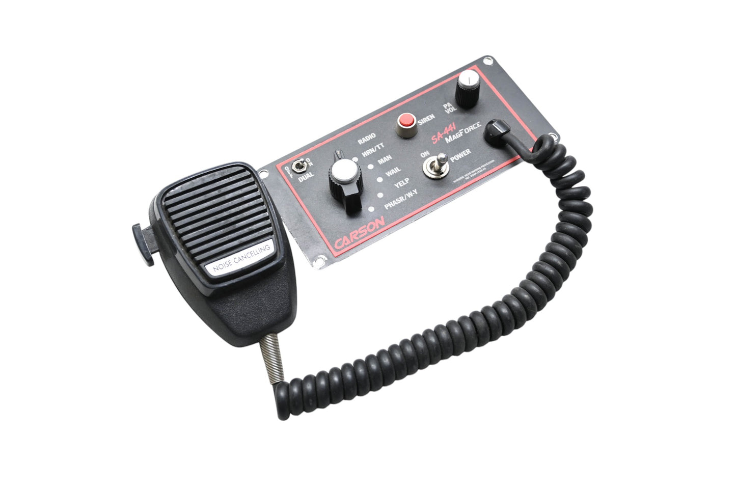 Carson SA-441-10CH Siren Control Head