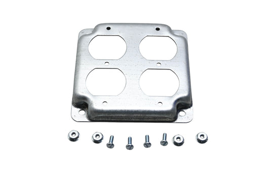 Raco 907C, 050169999974 2 Duplex Receptacle Exposed Work Cover NOS