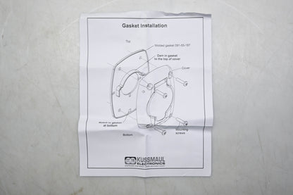 Kussmaul Electronics 091-55WH Weatherproof Cover For Super Auto Eject NOS