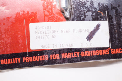 New Biker's Choice Master Cylinder Rear Plunger Harley Davidson NOS