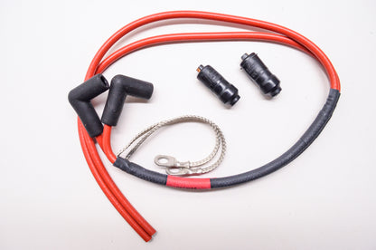 New Nology HotWires Ignition Spark Plug Wire Kit Red 30' Harley Davidson NOS