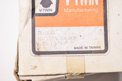 New V-Twin Aluminum Coin Holder Kit Harley Davidson NOS