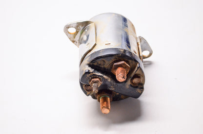 Chrome Starter Solenoid NOS