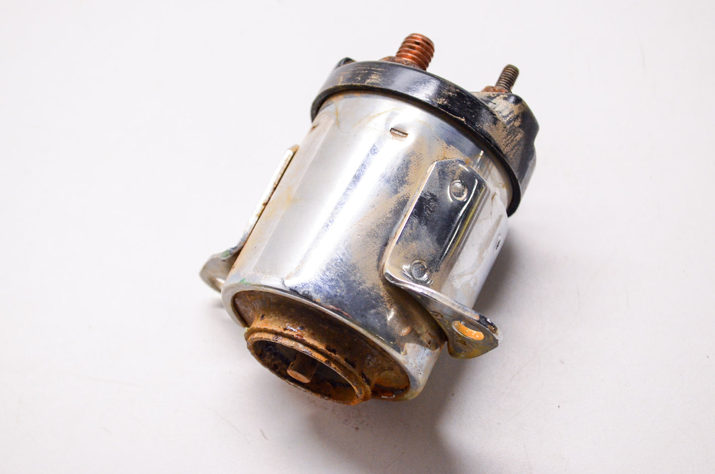 Chrome Starter Solenoid NOS