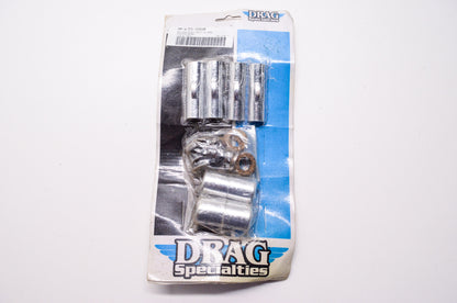 New Drag Specialties Mid Push Rod Cover Kit Harley Davidson XL Pan NOS