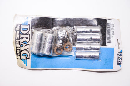 New Drag Specialties Mid Push Rod Cover Kit Harley Davidson XL Pan NOS
