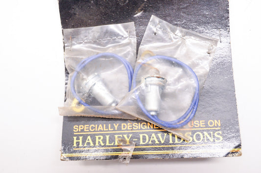 Speedometer Light Socket w/ Bulb Harley Davidson Qty 2 NOS