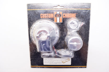Custom Chrome 23-168 Deluxe Oil Filter Bracket Cover Kit Harley Davidson NOS
