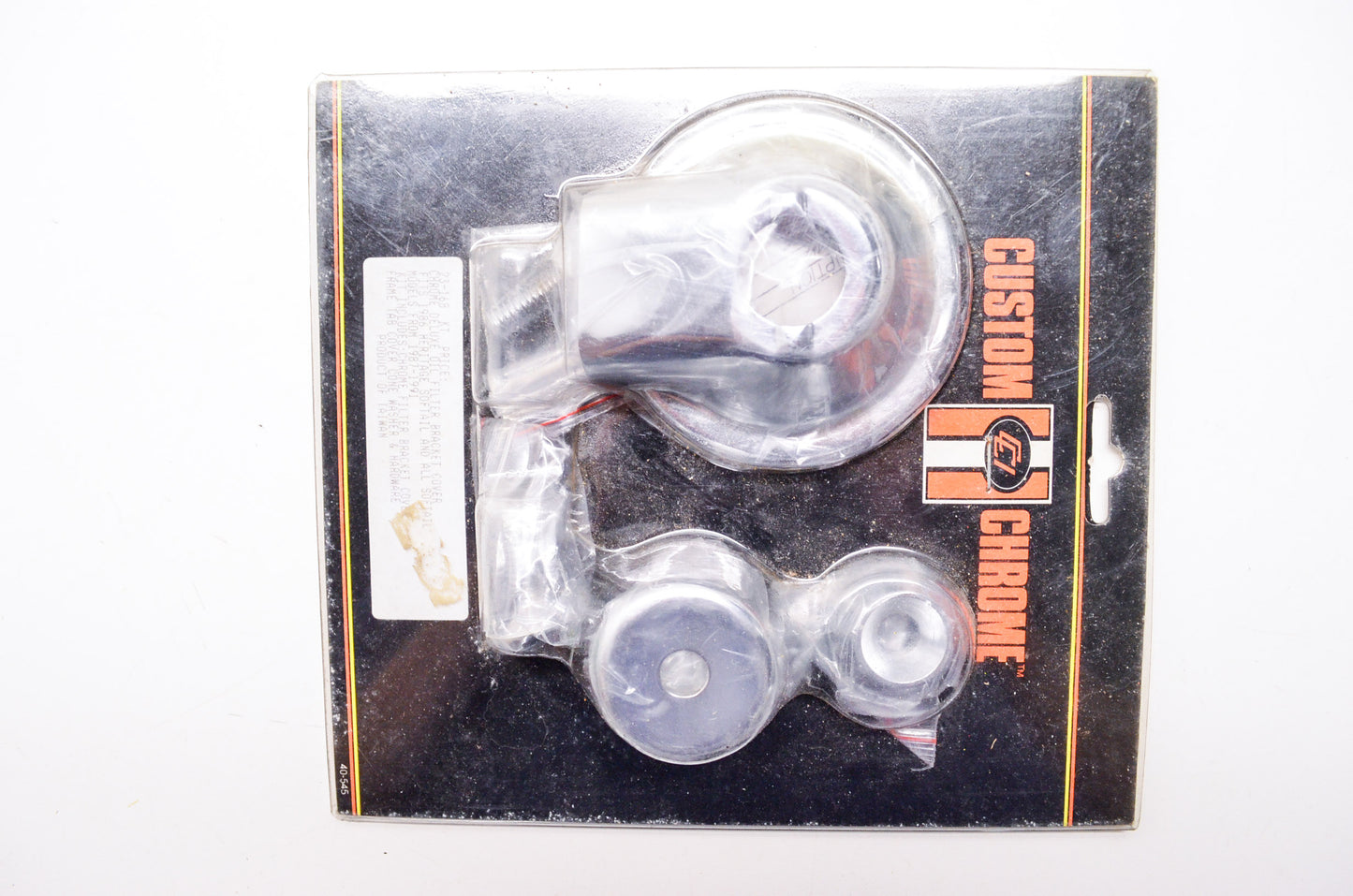 Custom Chrome 23-168 Deluxe Oil Filter Bracket Cover Kit Harley Davidson NOS