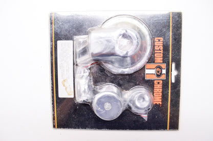 Custom Chrome 23-168 Deluxe Oil Filter Bracket Cover Kit Harley Davidson NOS