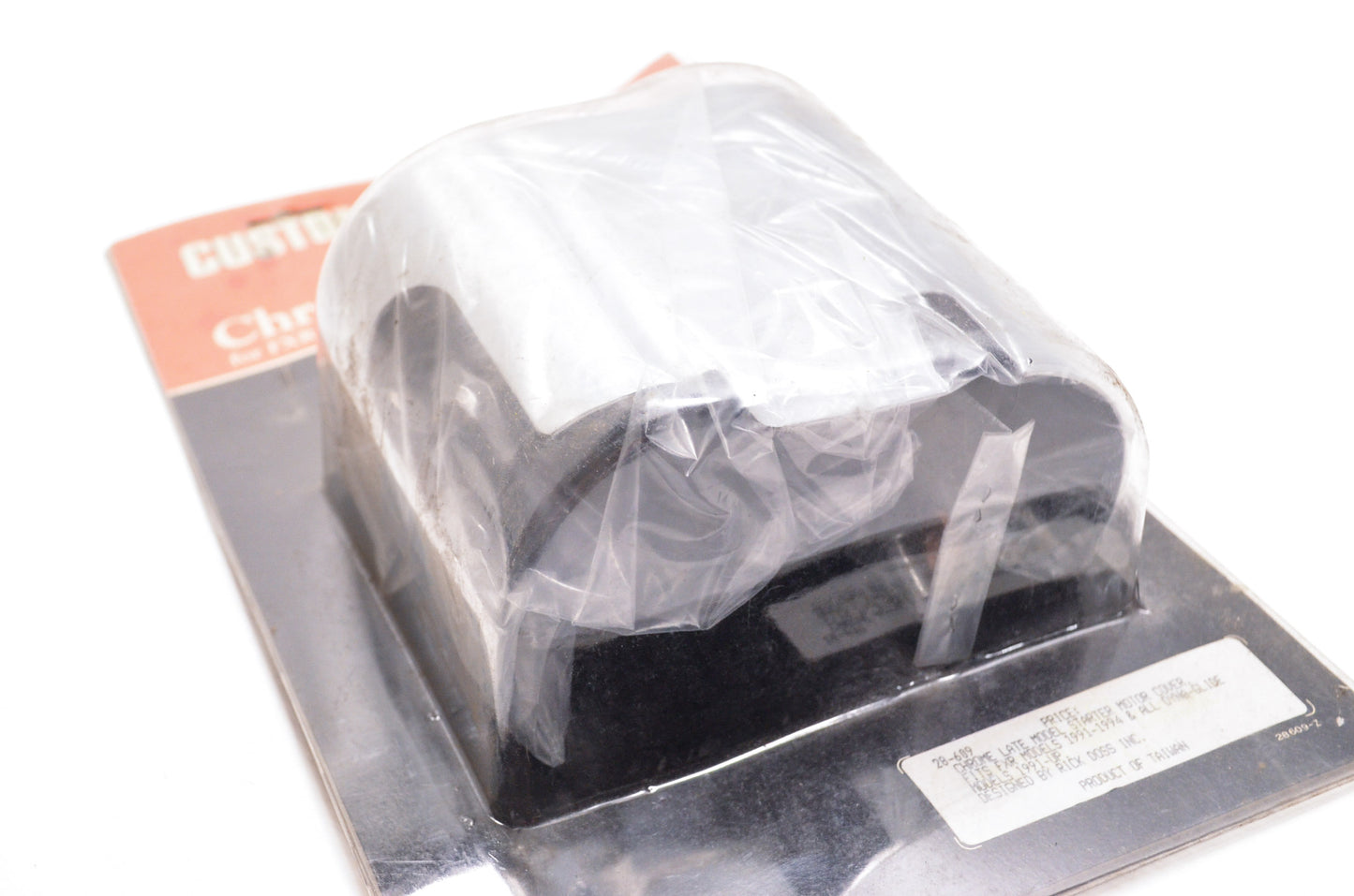 New Custom Chrome Late Model Starter Motor Cover Kit Harley Davidson FXR NOS
