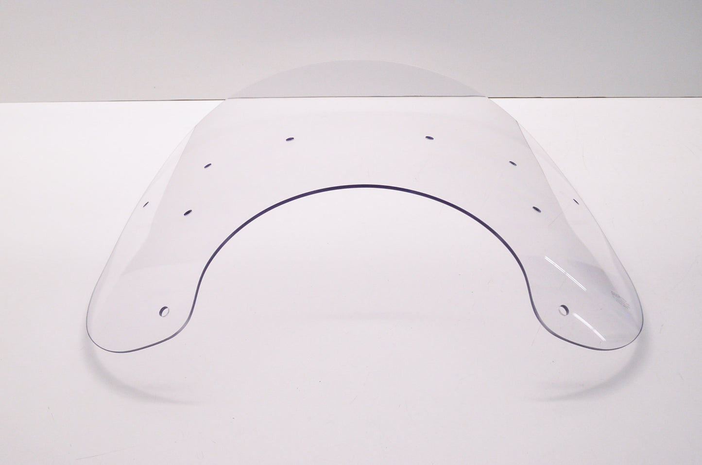 New Aftermarket Clear Motorcycle Windshield NOS
