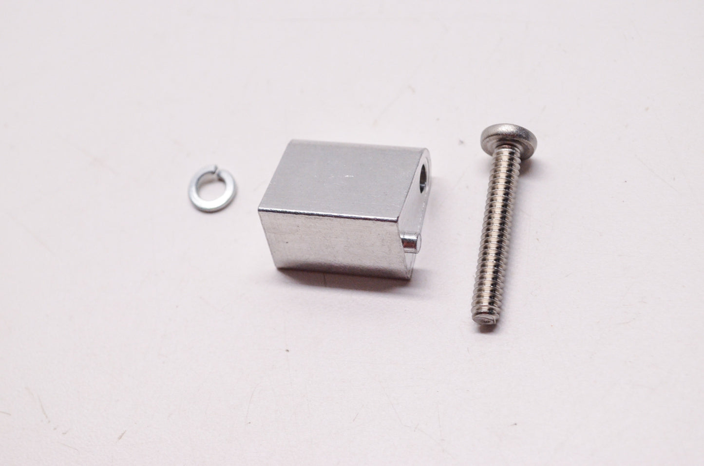 New V-Twin Throttle Cable Adapter Block Kit Harley Davidson BT Big Twin NOS