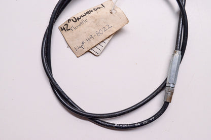 Aftermarket 01-241, 49-8022 Universal Throttle Cable NOS
