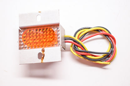 Amber 2 Row LED Light Assembly 1-1/4' x 5/8' NOS