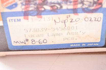 KS Accessories & Parts 11-2131, 20-0220, 573839-5456001 Lucas Red Lamp Assembly