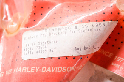 Highway Peg Bracket Kit Harley Davidson Sportster NOS