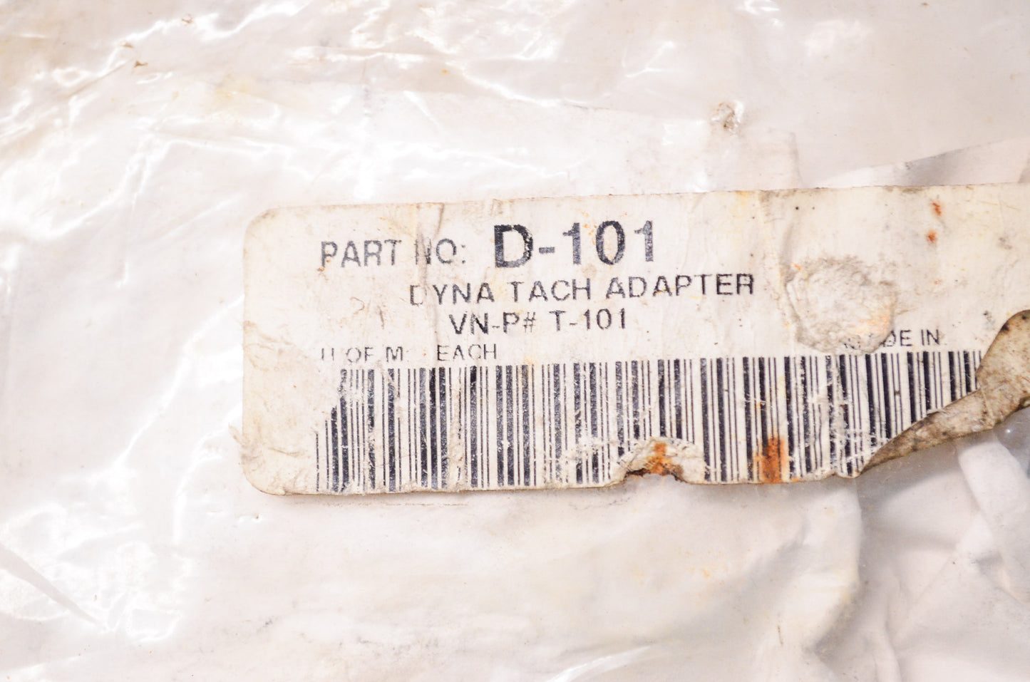New Dynatek Dyna Tach Adapter Harley Davidson NOS