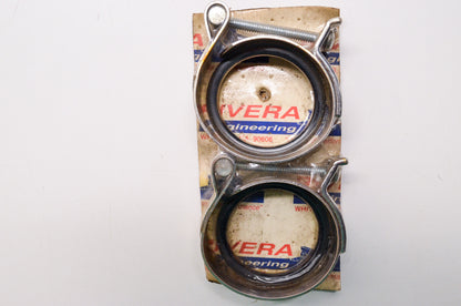 Chrome Intake Clamp Kit Harley Davidson XL FX NOS