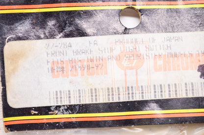 New Custom Chrome Front Brake Stop Light Switch Assembly NOS