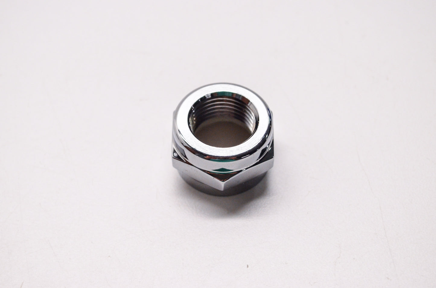 New Custom Chrome Fuel Valve Adapter Nut Harley Davidson NOS