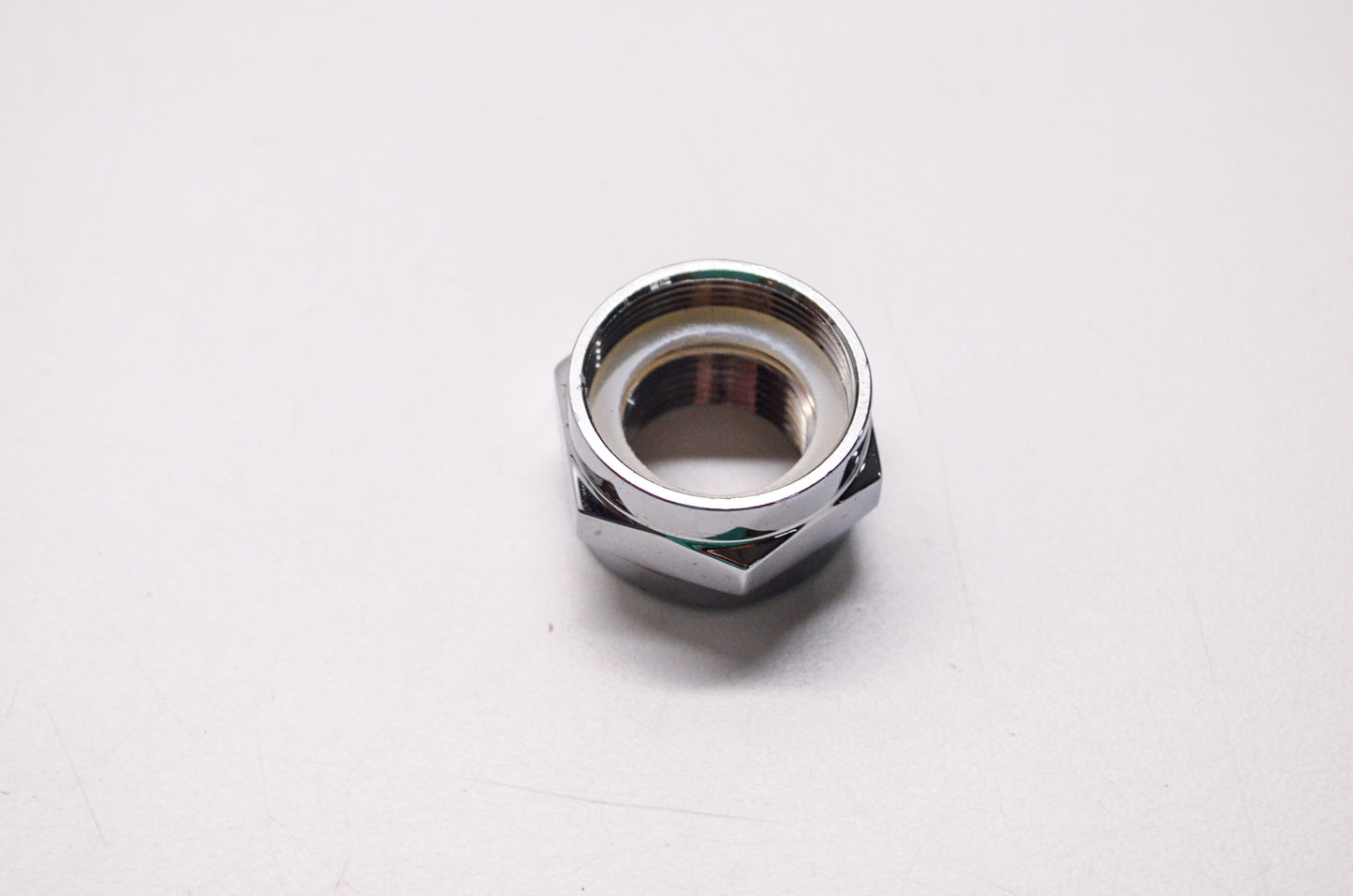 New Custom Chrome Fuel Valve Adapter Nut Harley Davidson NOS
