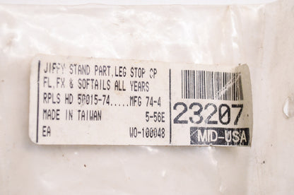 New Mid USA Jiffy Stand Leg Stop Harley Davidson FL FX Softail NOS