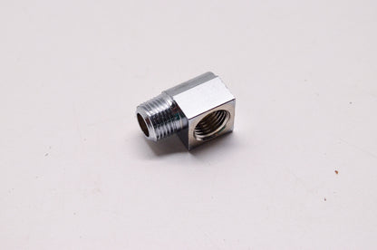 New Custom Chrome Elbow Fitting 90 Deg 1/8-27 NPT Harley Davidson Big Twin NOS
