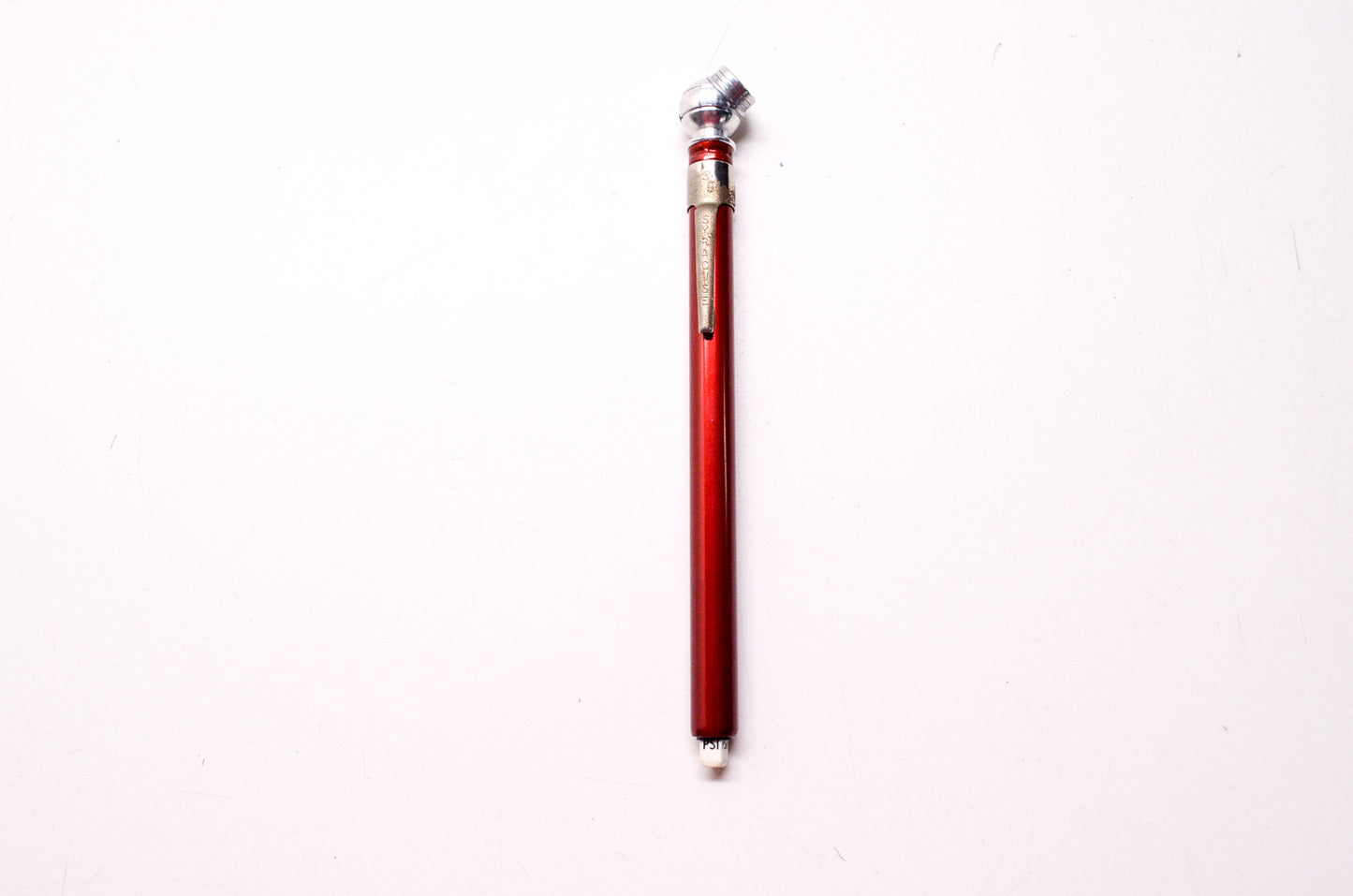 New Syracuse Red Bicycle Tire Gauge 20-120 lbs NOS