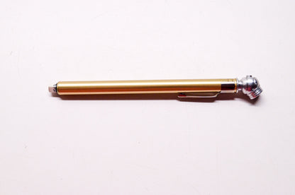 New Syracuse Gold Bicycle Tire Gauge 20-120 lbs NOS