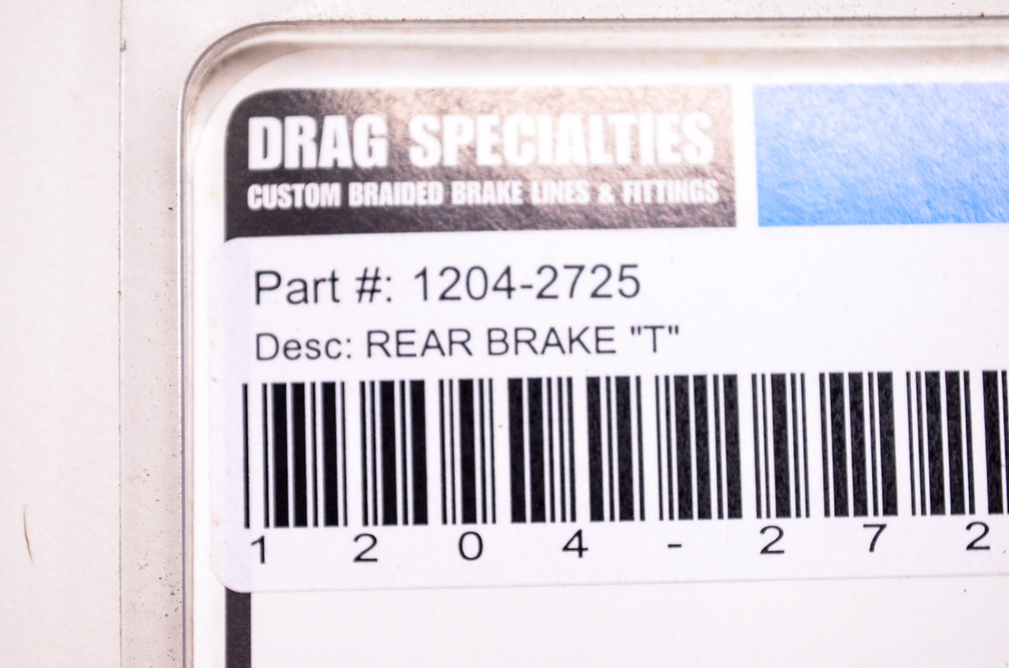 Rear Brake T Tee Fitting NOS