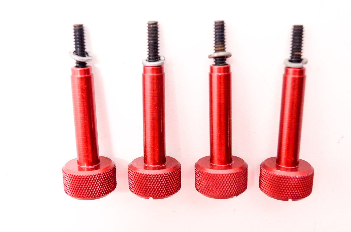 Red Quick Change Float Bowl Screws S&S Carburetors Qty 4 NOS