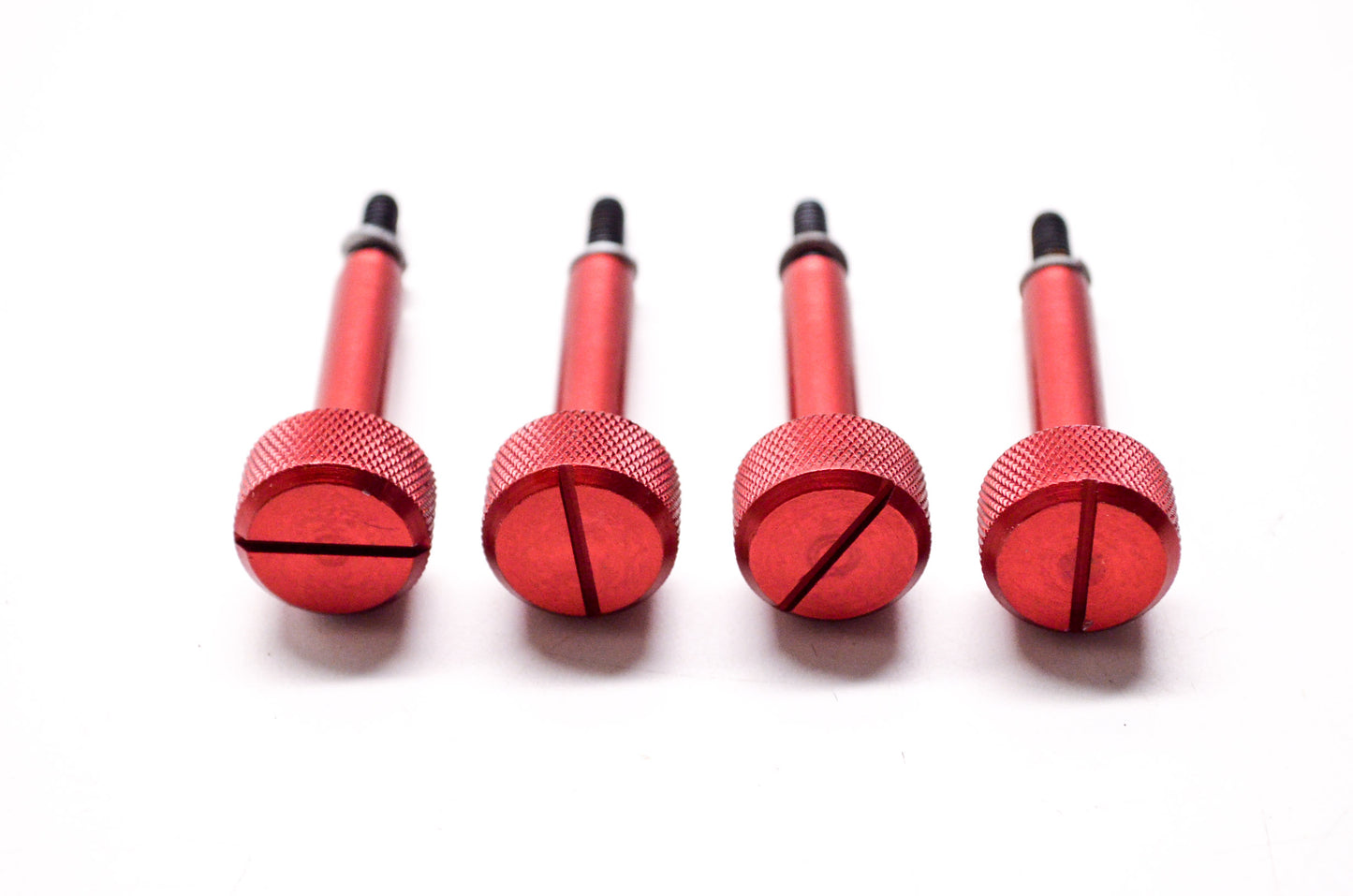 Red Quick Change Float Bowl Screws S&S Carburetors Qty 4 NOS
