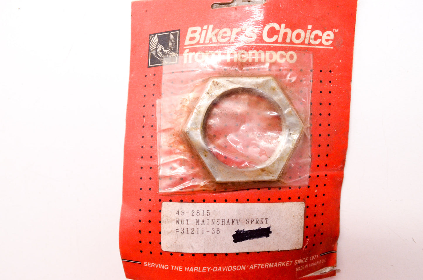 Mainshaft Sprocket Nut NOS