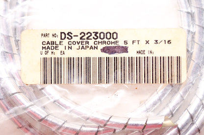 Chrome Cable Cover 5' x 3/16' NOS