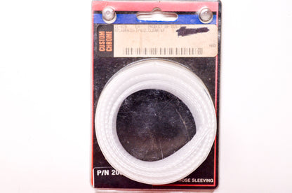 Custom Chrome 11-828, 2009A Nylabraid Clear Hose Sleeving 3/4' ID 6' NOS